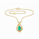 Colar Ouro 18k Ponto de Luz Vivara - Vista Traseira