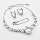 Conjunto Swarovski Elegance - Vista Traseira